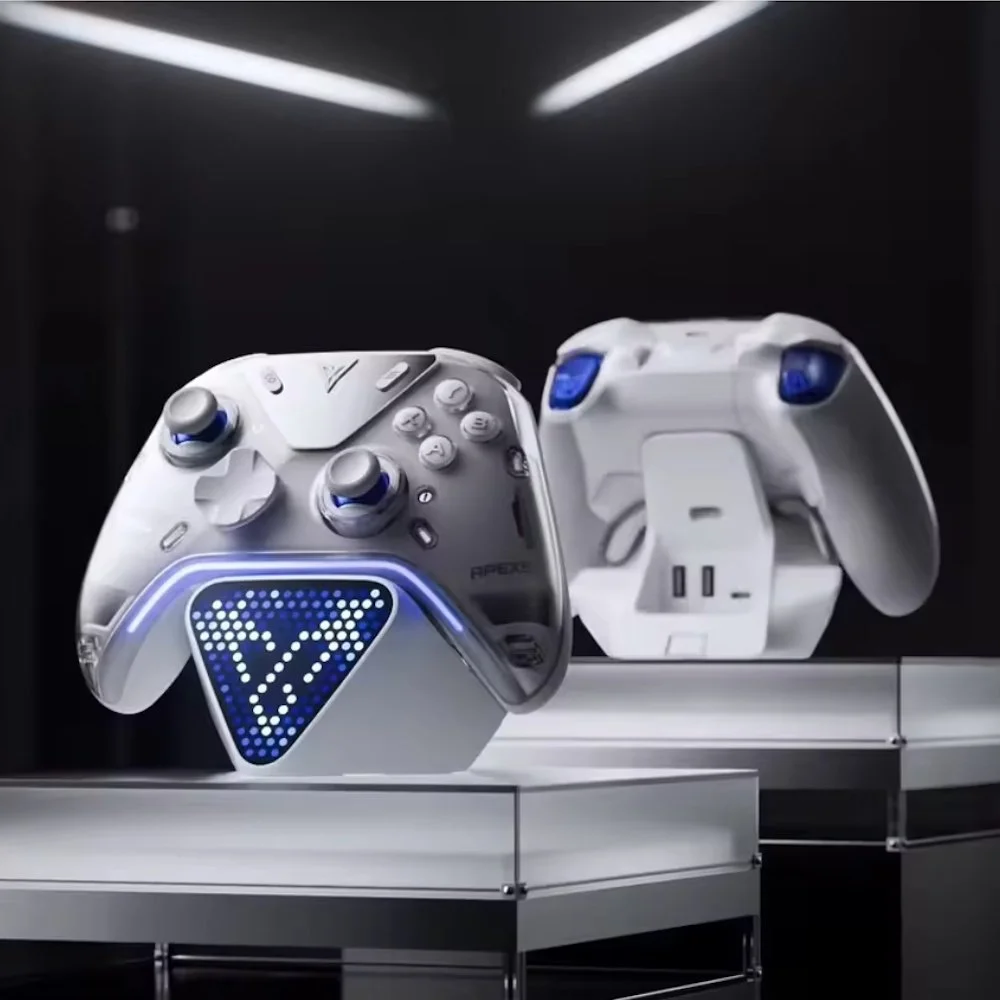 Док-станція для геймпадів Flydigi APEX5/Vader 5 Pro White, фото №3