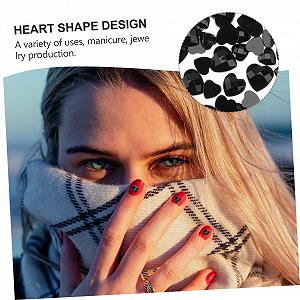 Стразы для ногтей Beavorty Сердце, 2 набора synthetic.ua - Фото 1
