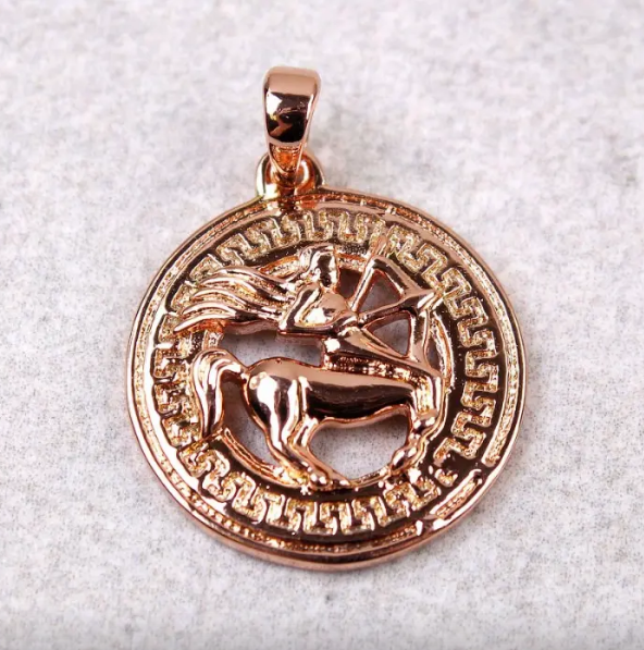 Жіноча підвіска "Стрілець - знак зодіаку", фото №2