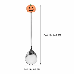 Ложка BESTonZON Хеллоуин, нержавеющая сталь, тыква synthetic.ua - Фото 1