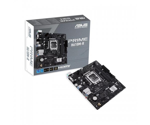Материнська плата Asus Prime H610M-R-SI Socket 1700, фото №1 Материнська плата Asus Prime H610M-R-SI Socket 1700, фото №1