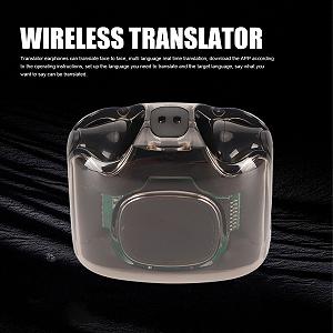 Навушники-перекладачі Jectse, 74 мови 70 акцентів TM60 Bluetooth V5.3, інтелектуальне шумозаглушення synthetic.ua - Фото 1