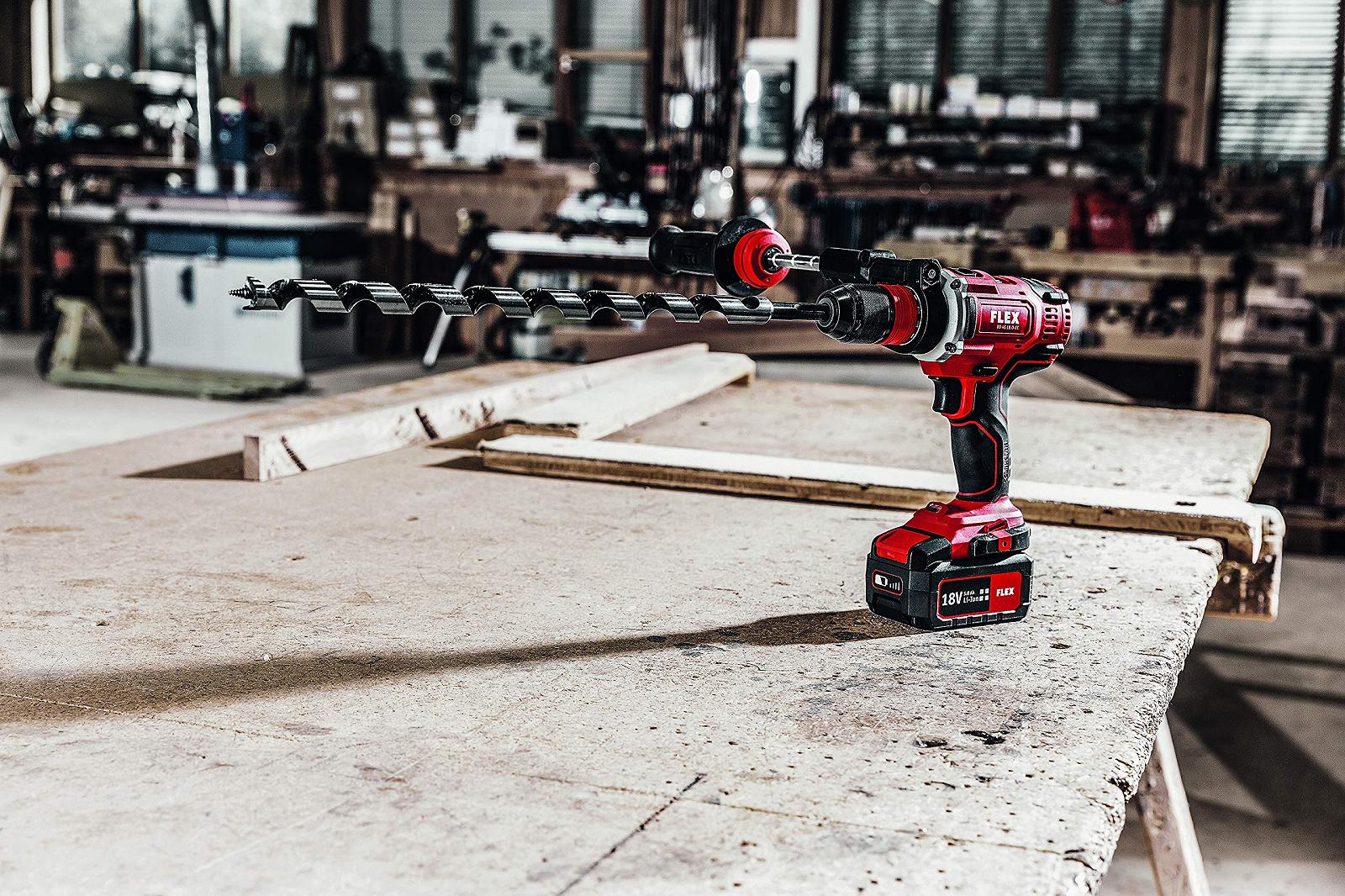 Шуруповерт Flex DD 4G 18.0-EC 4-Скоростной 18 В 2.5/5 Аг 64/135 Нм 1.5-13 мм Без аккумулятора, фото №3