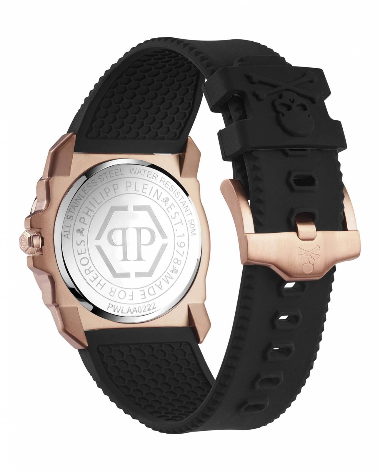 Часы Philipp Plein PWLAA0222 черный ремешок, фото №3 Часы Philipp Plein PWLAA0222 черный ремешок, фото №3