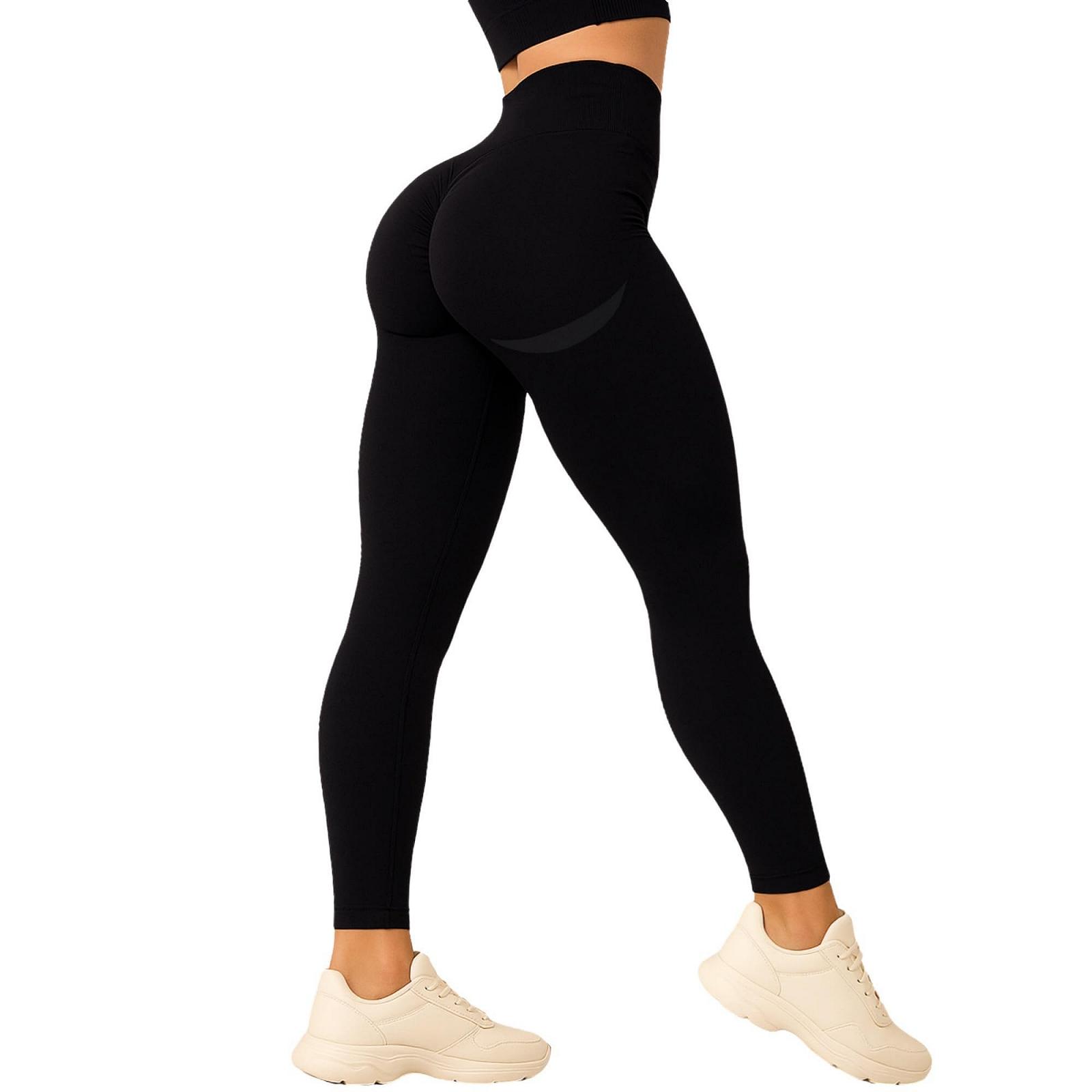 Леггинсы Smilodox Slayton Scrunch Женские Бесшовные Push-Up Спортивные  с Высокой Талией V-образный Пояс ОднотонныеДля Фитнеса, Тренажерного Зала, Йоги и на Каждый День, фото №1