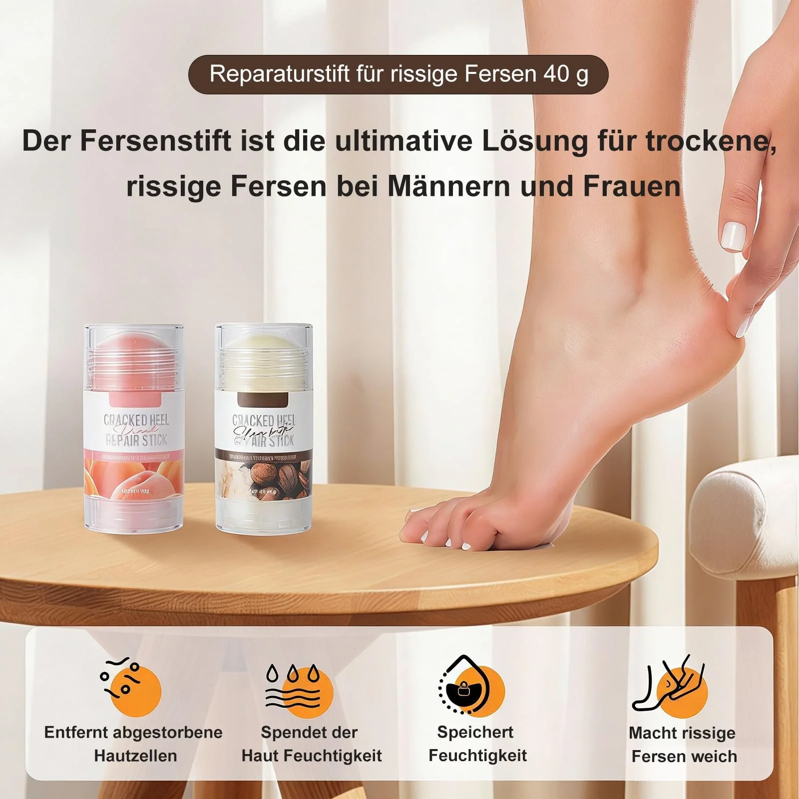 Крем для ног для очень сухой кожи от мозолей и трещин Набор 2 шт., фото №6