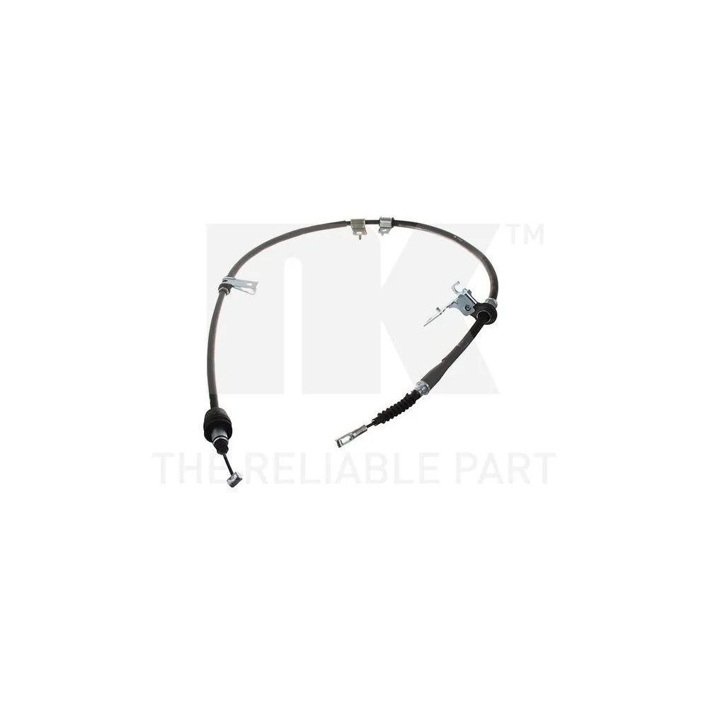 Трос стоянкового гальма NK 903523 для KIA, лівий, фото №1