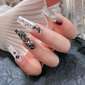 Цепочки для дизайна ногтей NICENEEDED 12 полосок, металл, серебро, золото, украшения для ногтей в стиле панк, шармы для ногтей, ювелирные изделия для ногтей, серьги-гвоздики для ногтей synthetic.ua - Фото 1