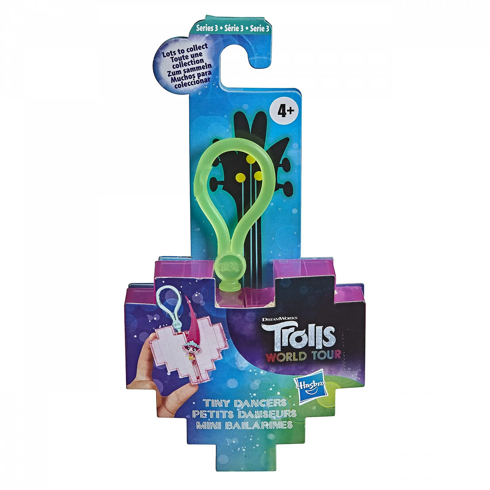 Куклы DREAMWORKS TROLLS World Tour Tiny Dancers Surprise Серия 2 набор кукол, клипсы, кольца и очки с 4 лет, фото №5