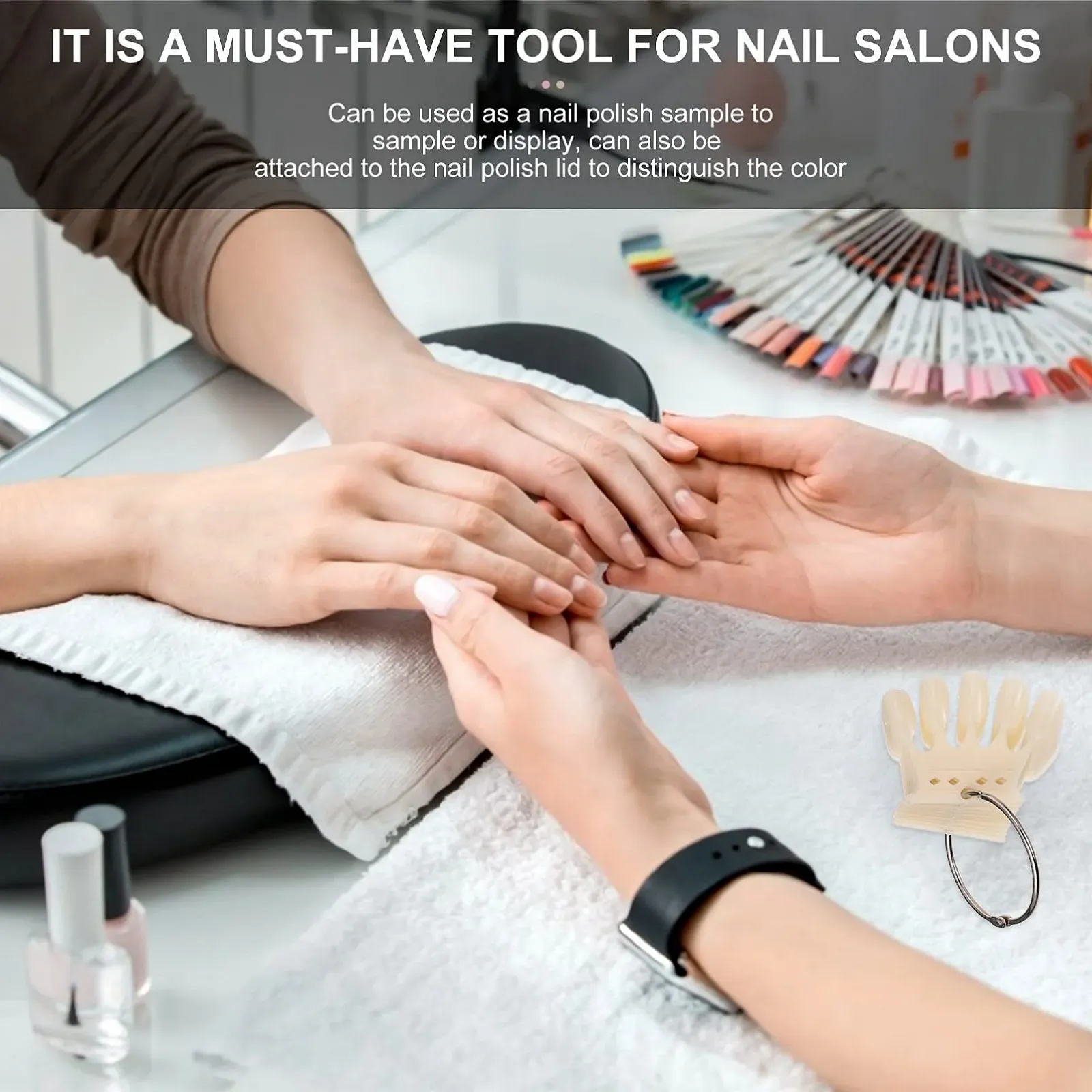 Маникюрные Дисплей-пластины Healvian Crown-design 5 шт., фото №5