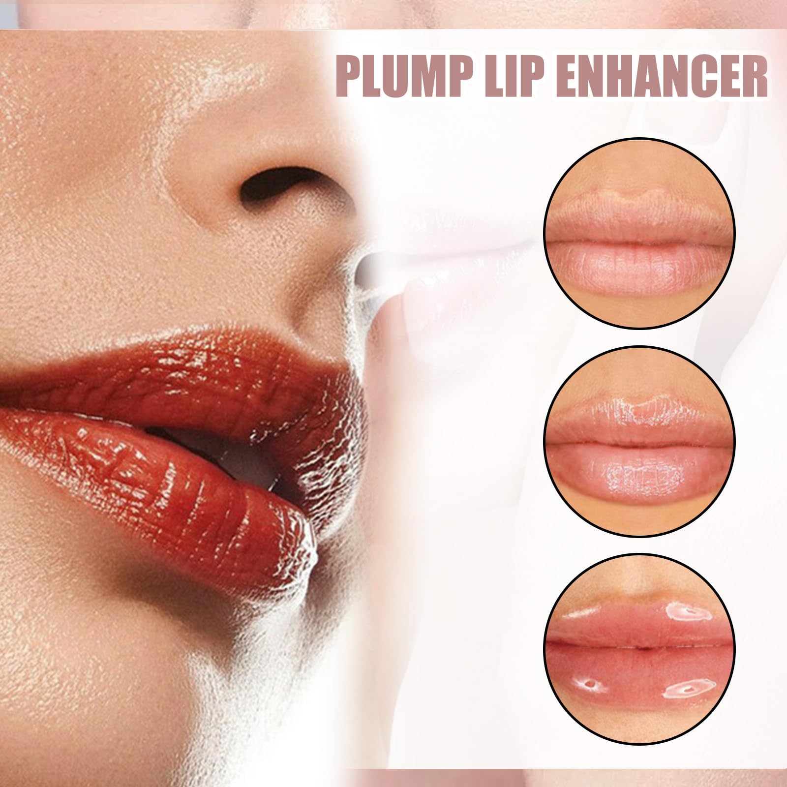 Набор для губ 2 шт. Lip Filler Natural Lip Filler Lip Gloss Lip Enhancer and Lip Care Serum Day & Night Cream, фото №3