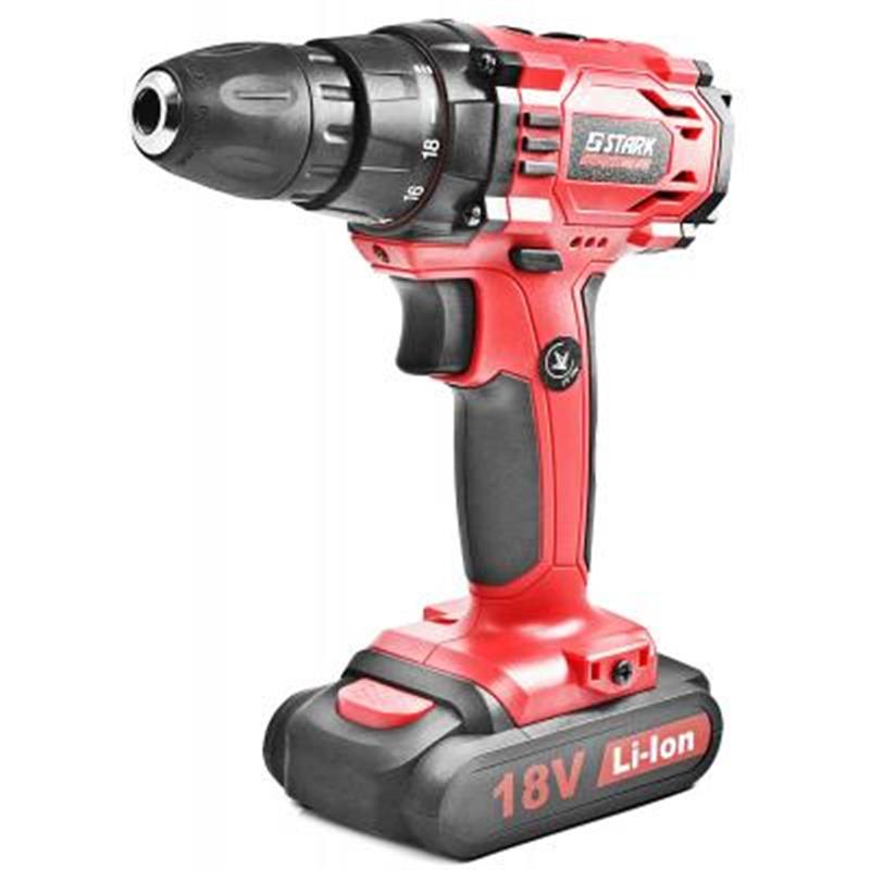 Дрель-шуруповерт Stark CD 18-2 210018010 Li-Ion, фото №1