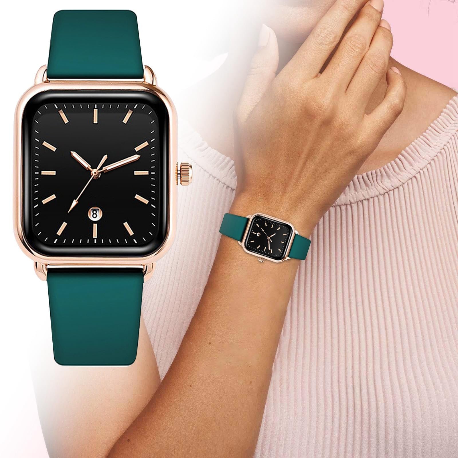 Женские часы Generisch, модные женские часы, красивые и компактные женские часы, повседневные и стильные элегантные женские часы, женские часы, аналоговый кварц, нержавеющая сталь, фото №3