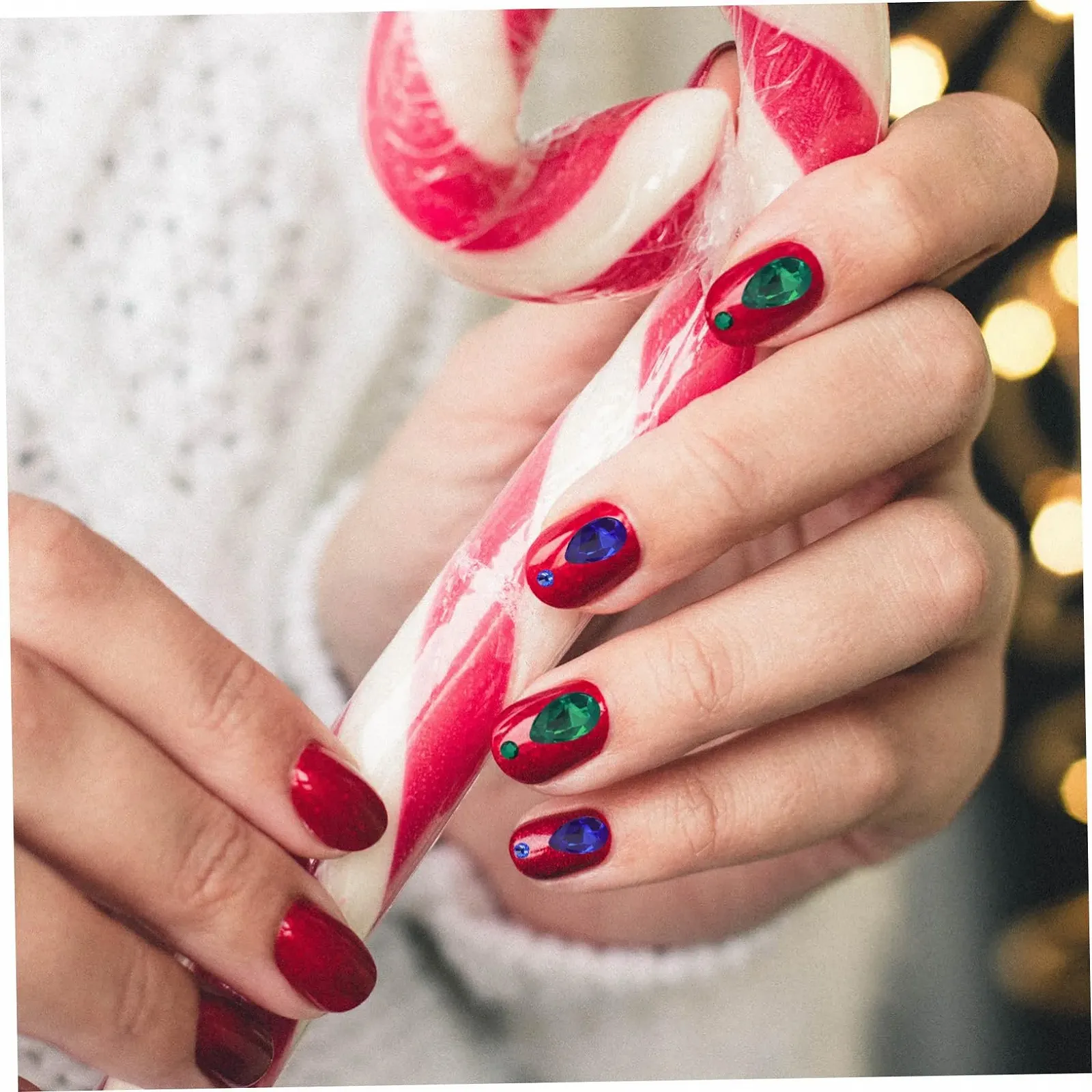 Стразы для ногтей Healvian, для самостоятельного дизайна ногтей, с блестящими бриллиантами для маникюра на дому и в салоне, просты в использовании, фото №8