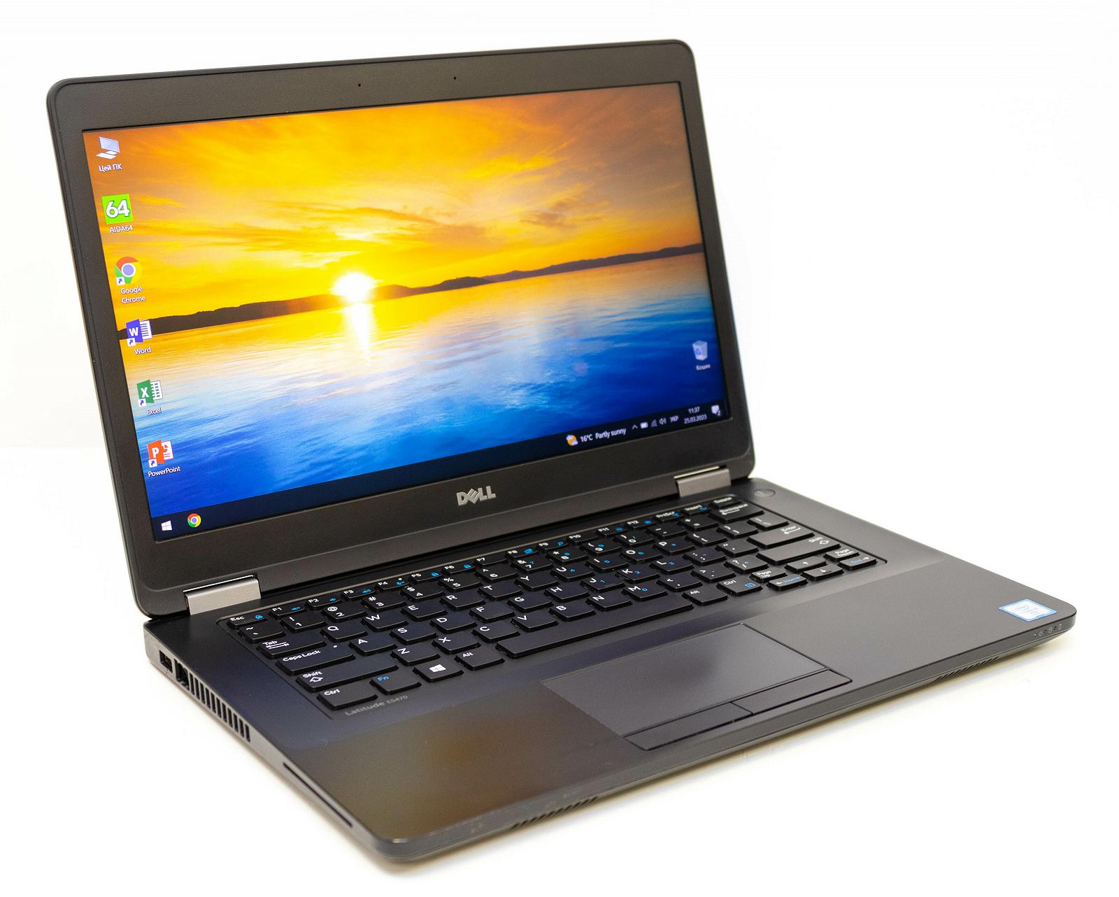 Dell Latitude E5470 i5-6300U 8GB 256SSD intelHD/247087, фото №1