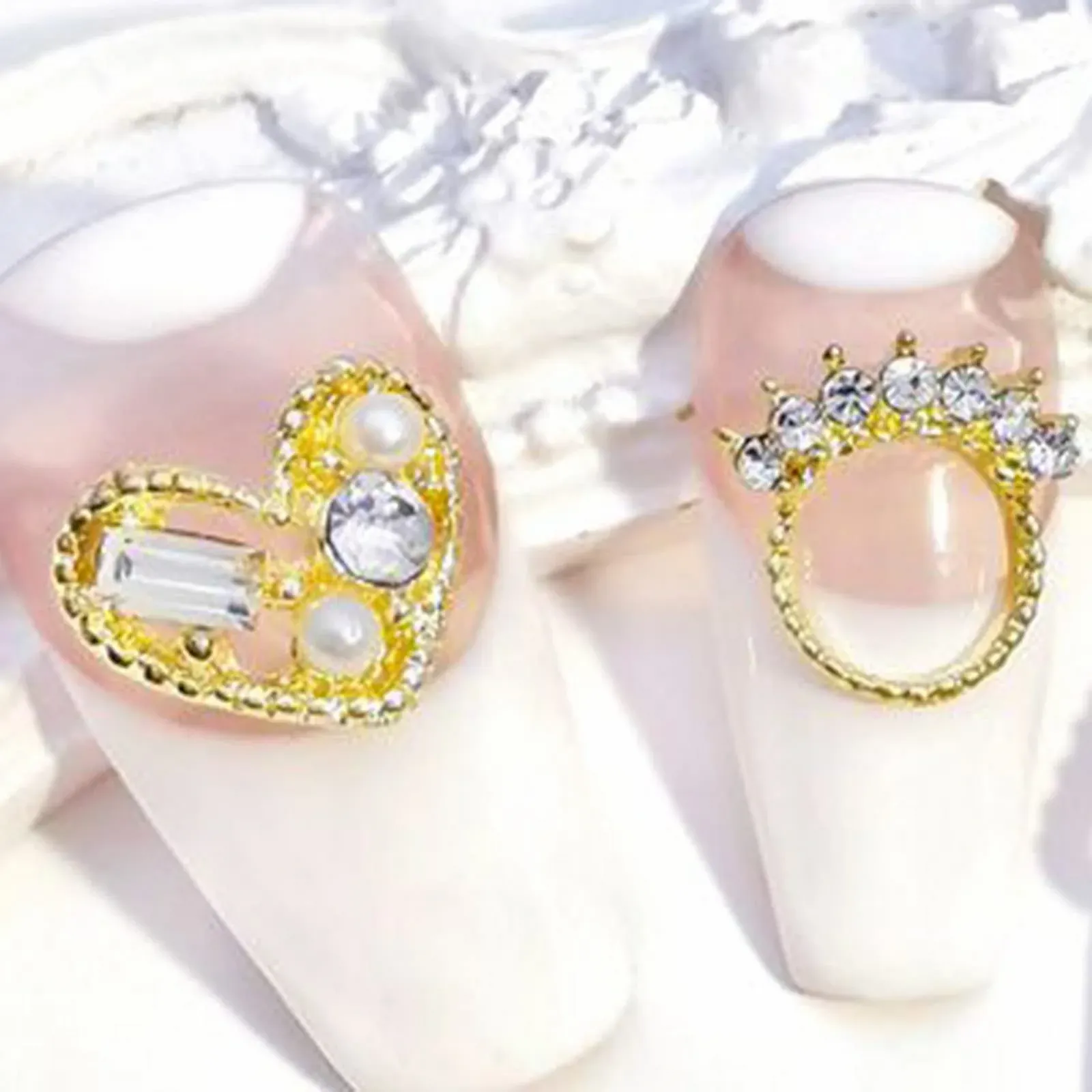 Стрази для нігтів 3D, 10 шт/пак, Аксесуари для дизайну, Модель 11, фото №7