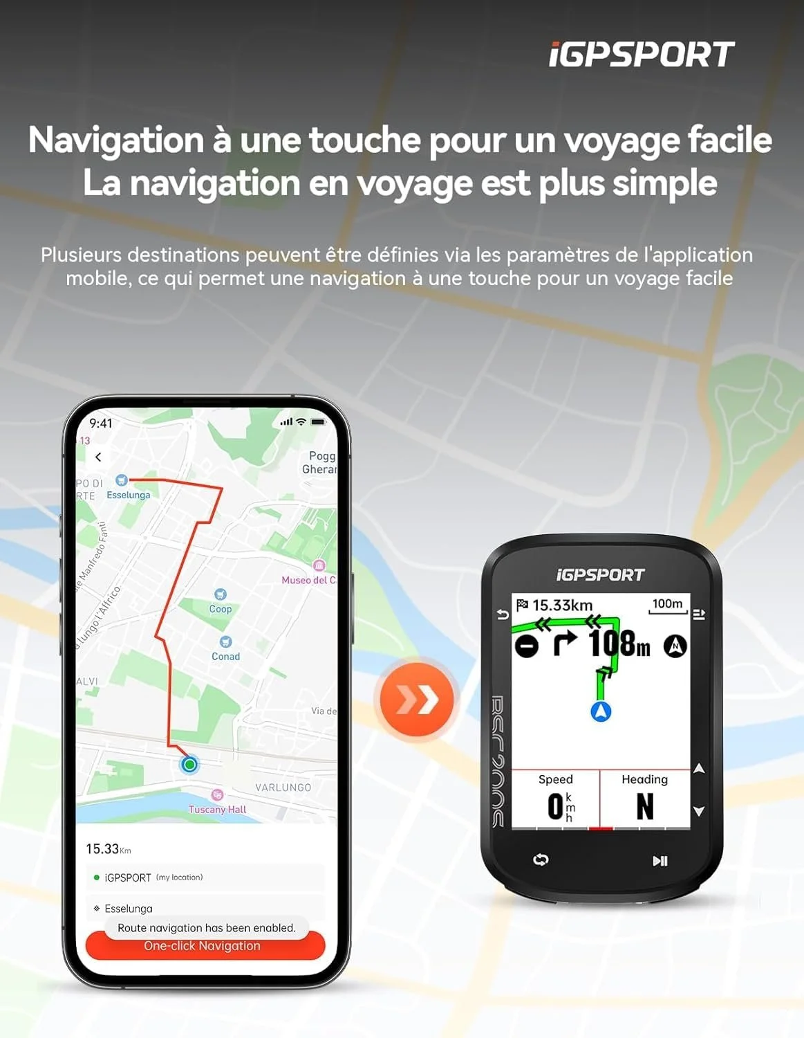 Велокомпьютер iGPSPORT BSC200S Wireless GPS, фото №5
