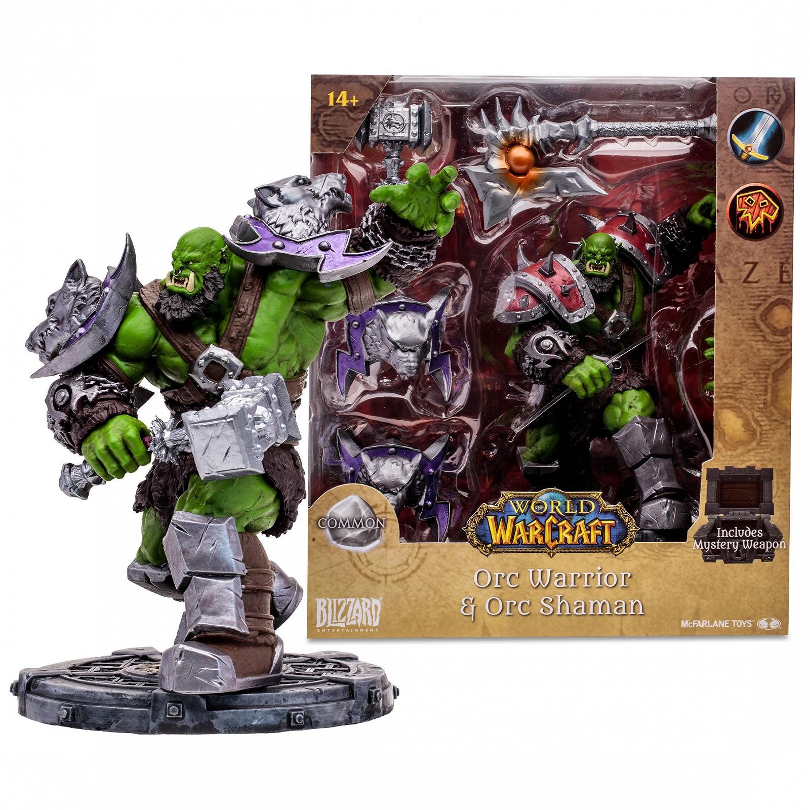 Фігурка Orc: Shaman/Warrior McFarlane World of Warcraft 15 см, фото №1