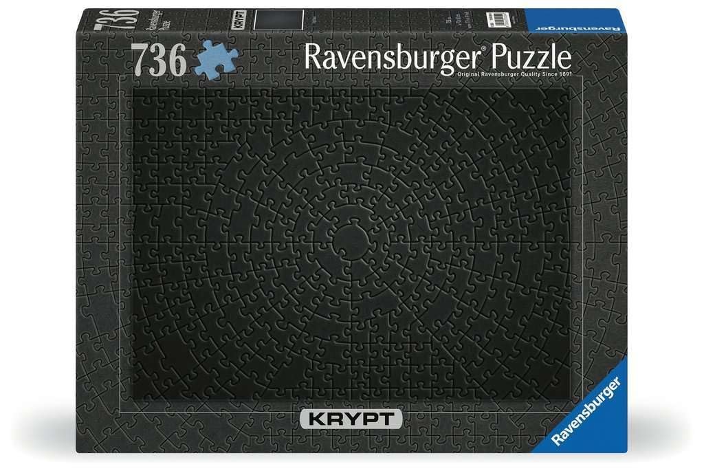 Пазл Ravensburger Crypt Black 12000054 736 деталей от 14 лет Black, фото №1