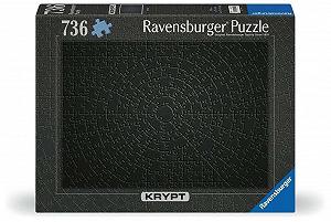 Пазл Ravensburger Crypt Black 12000054 736 деталей від 14 років Black - Фото 1