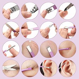 Набір для манікюру, 16 предметів, професійний (Фіолетовий) ціна на synthetic.ua - Фото 1 Набір для манікюру, 16 предметів, професійний (Фіолетовий) synthetic.ua - Фото 1