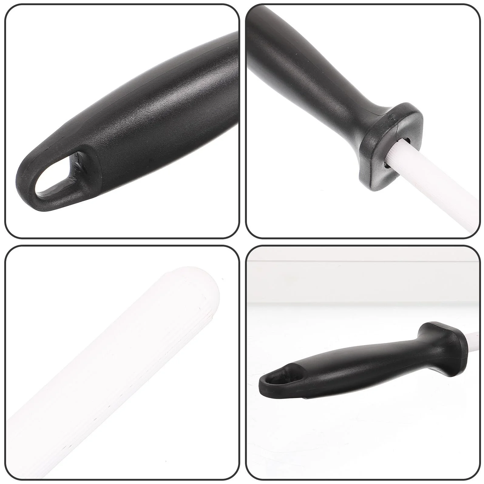 Мусат керамический портативный с ергономичной ручкой алмазный стержень для заточки, фото №5 Мусат керамический портативный с ергономичной ручкой алмазный стержень для заточки, фото №5