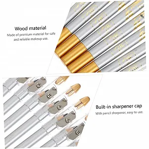 Олівець для очей Beavorty, 10 шт., сірий synthetic.ua - Фото 1