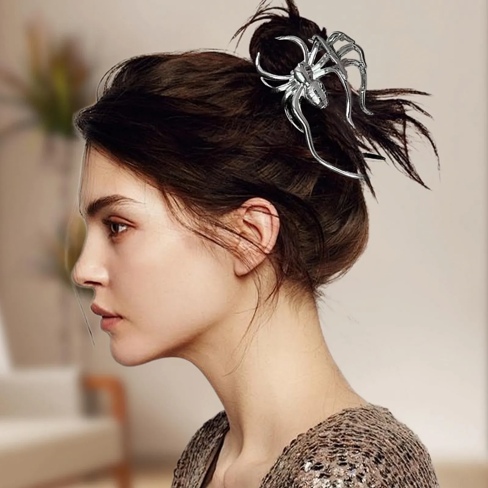 Заколки для волос, Нескользящие зажимы для челюсти, Креативные зажимы в форме акулы, Зажим-паук, Заколки-коготки, Заколки для волос с сильной фиксацией для дома, работы или путешествий, для семьи, друзей, детей, на день рождения, Пасху, фото №6 Заколки для волос, Нескользящие зажимы для челюсти, Креативные зажимы в форме акулы, Зажим-паук, Заколки-коготки, Заколки для волос с сильной фиксацией для дома, работы или путешествий, для семьи, друзей, детей, на день рождения, Пасху, фото №6