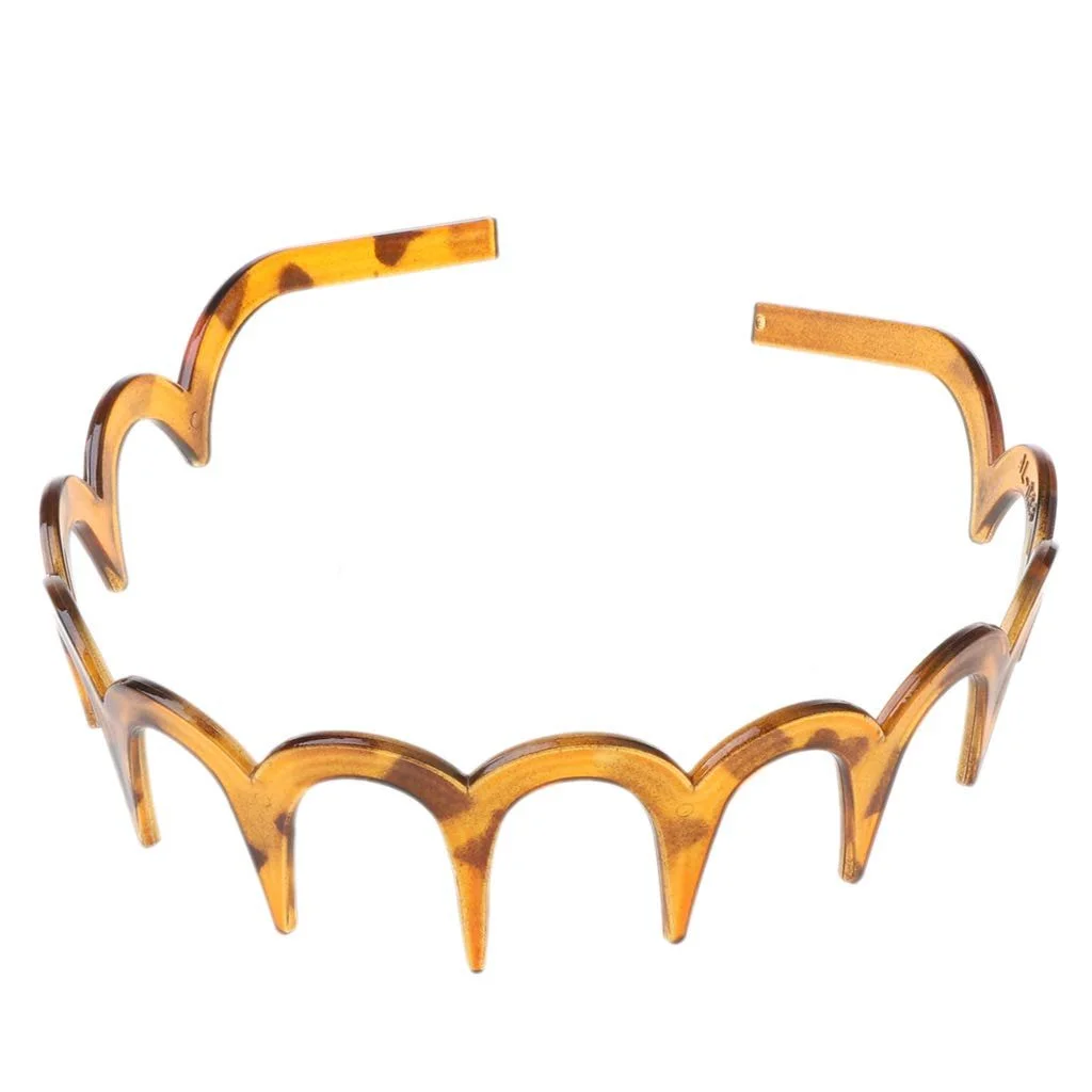 Обруч для волосся Жіночий, з довгими зубцями, фото №9