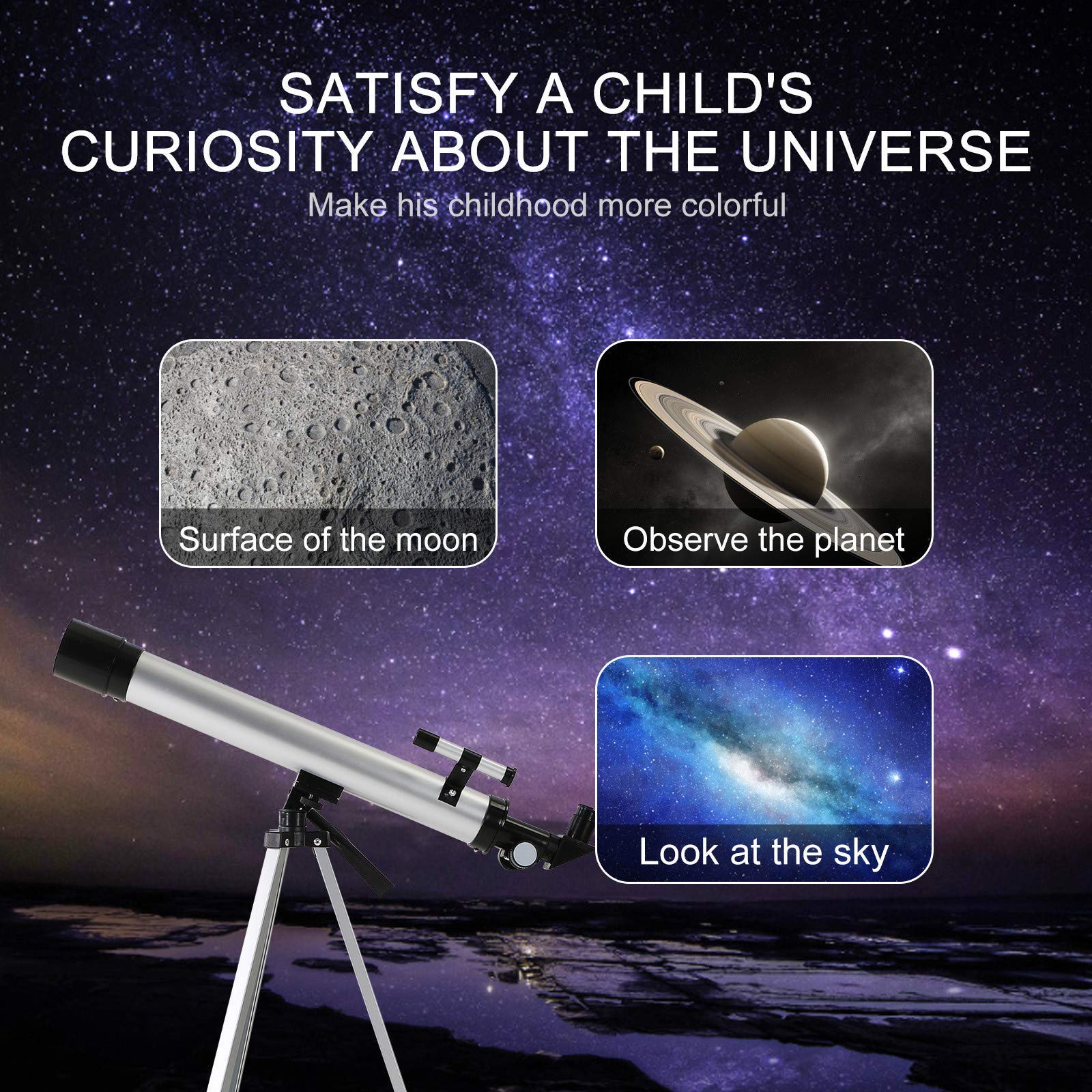 Телескоп MRKU Hochleistungs-Astronomisches Teleskop Висока роздільна здатність, фото №4