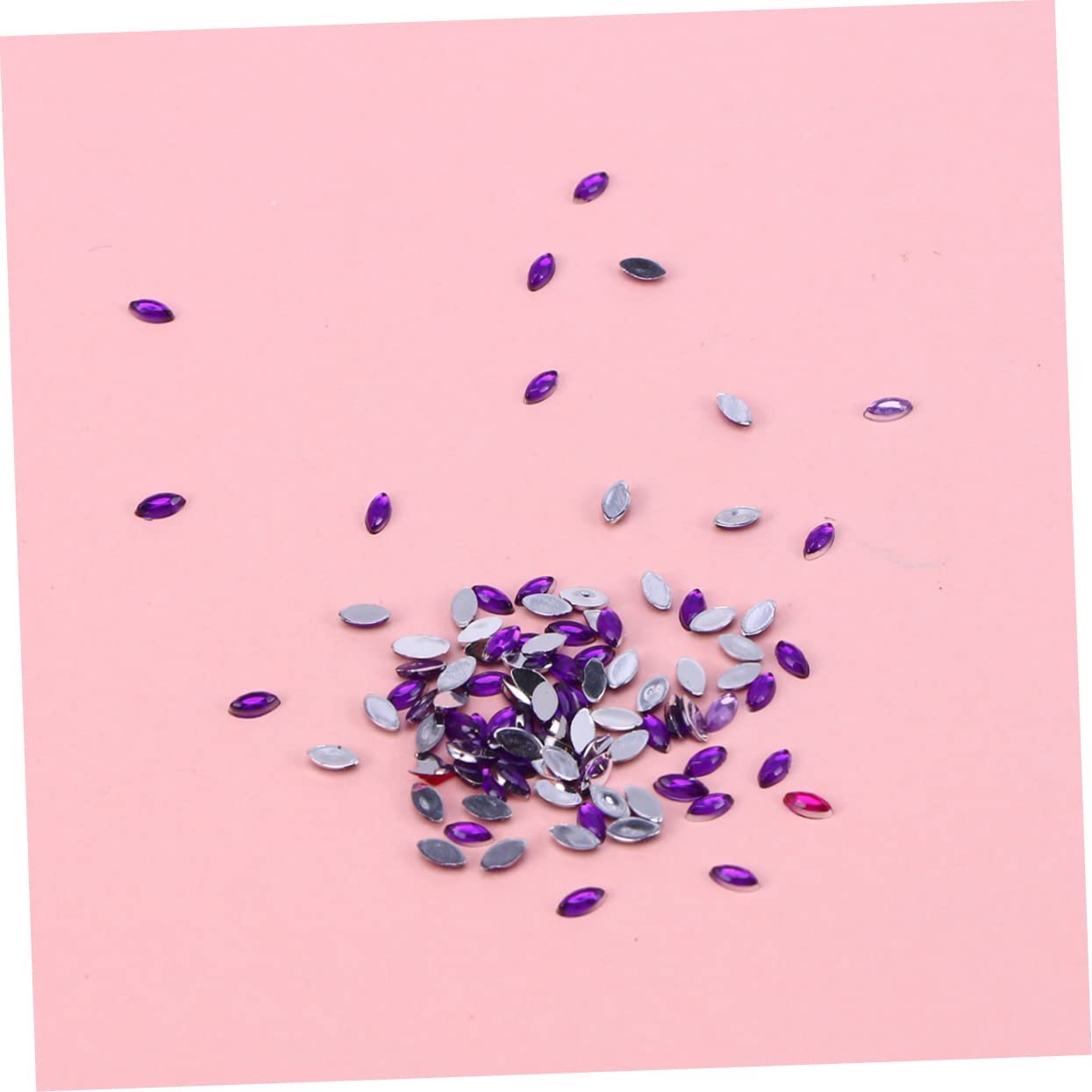 Прикраса для нігтів Housoutil, кольорові блискучі кристали, стрази з плоскою задньою частиною, фото №9