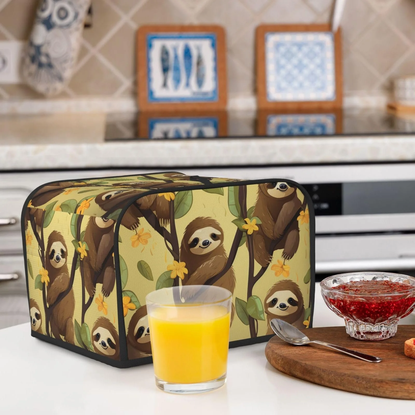 Чохол для тостера на 4 скибочки з двома кишенями, фото №4 Чохол для тостера на 4 скибочки з двома кишенями, фото №4