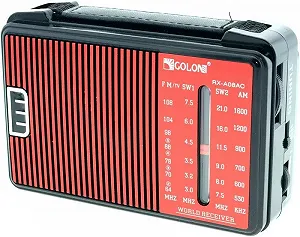 Радіоприймач GOLON RX-A08AC Red 005493