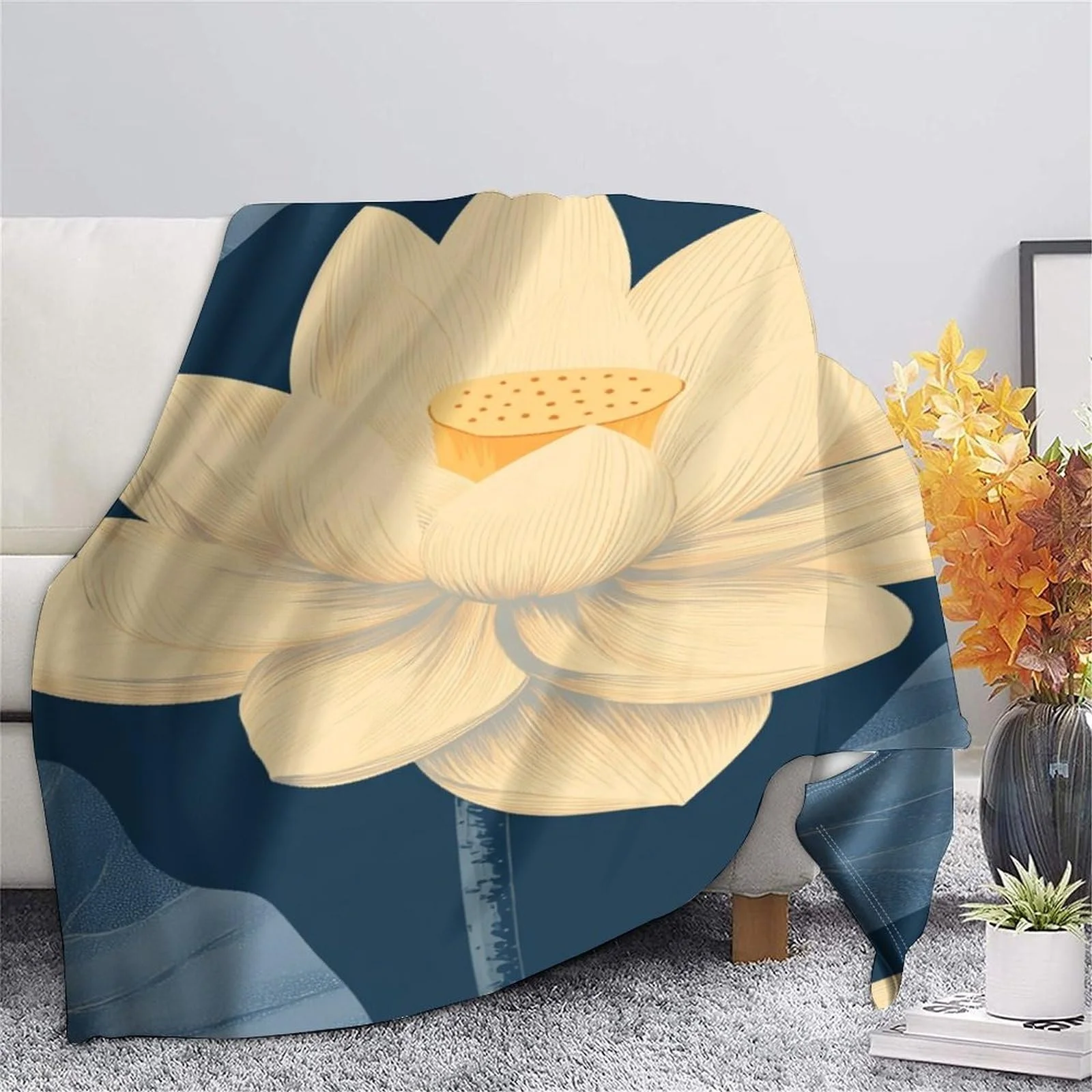 Покривало Lotus Graphic М'яка пухнаста Покривало для дивана 3D-друк, фото №6