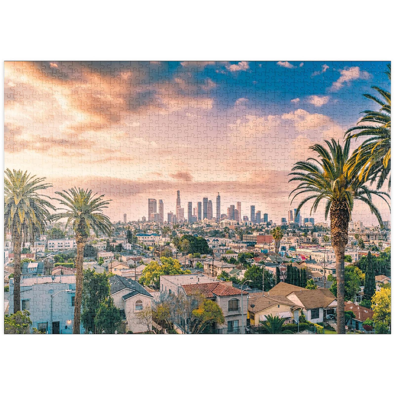 Пазл MyPuzzle MyPuzzle Special Collection Beautiful Sunset in the Centre of Los Angeles Премиум 1000 элементов, фото №1 Пазл MyPuzzle MyPuzzle Special Collection Beautiful Sunset in the Centre of Los Angeles Премиум 1000 элементов, фото №1