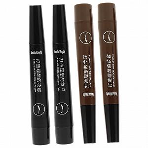 Карандаш для бровей HAPINARY Коричневый 4 шт. - Фото 1