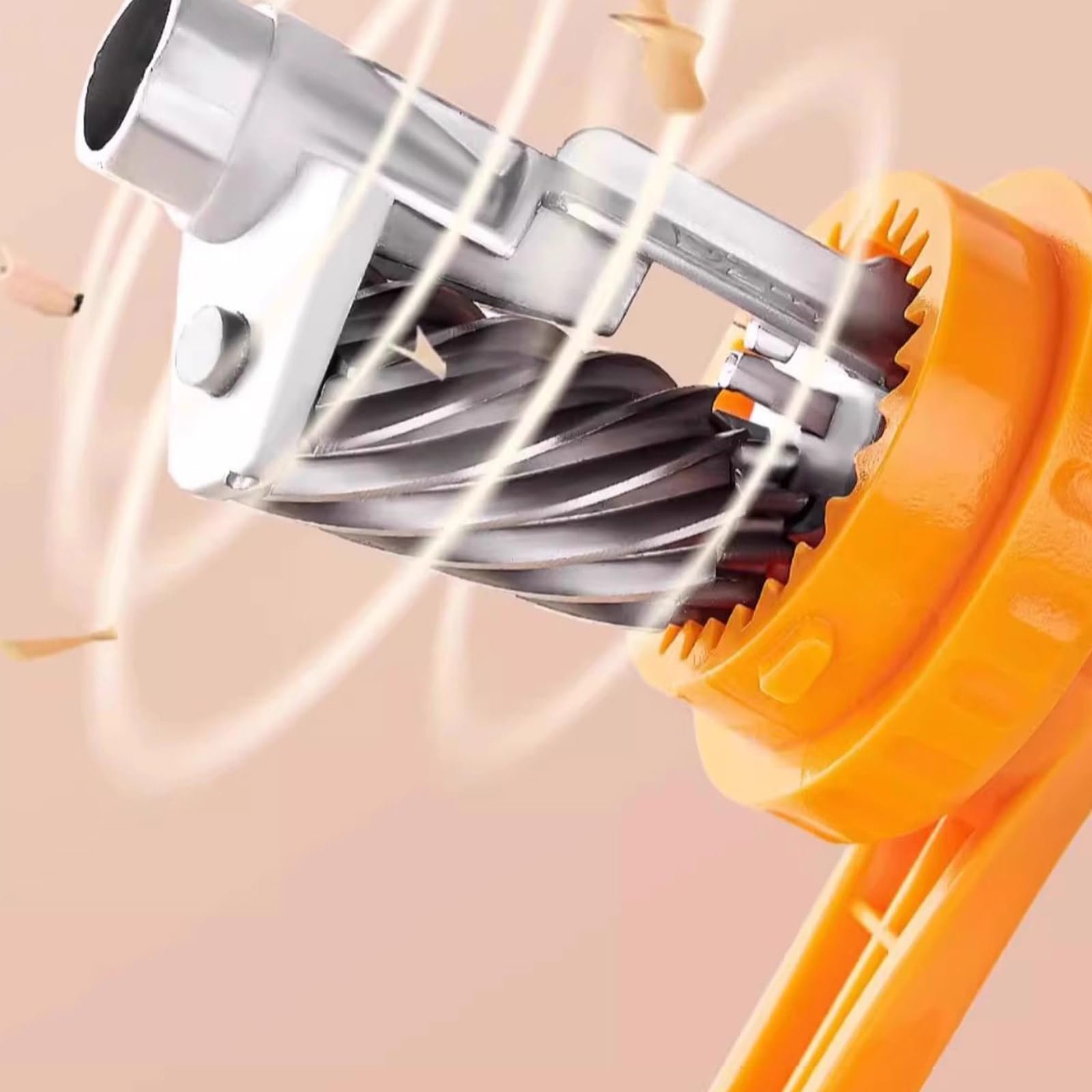 Точилка для карандашей ручная с рукояткой портативная для круглых, треугольных и шестигранных карандашей, фото №7