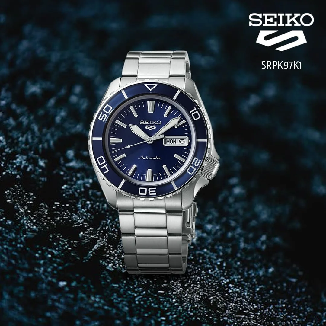 Мужские Аналоговые Часы SEIKO Sporty Серебристый, фото №4