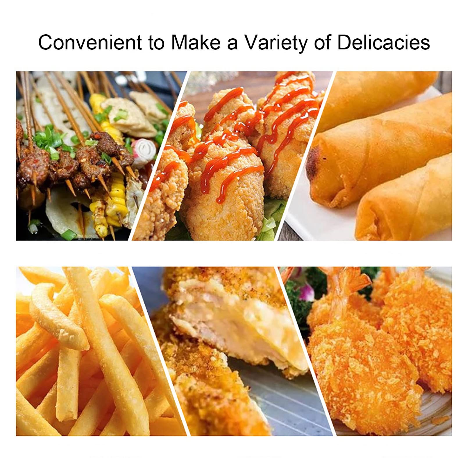 Фритюрница ZYLEDW Professional Gas 10L + 10L Большая Нержавеющая сталь LPG Двойная, фото №7 Фритюрница ZYLEDW Professional Gas 10L + 10L Большая Нержавеющая сталь LPG Двойная, фото №7