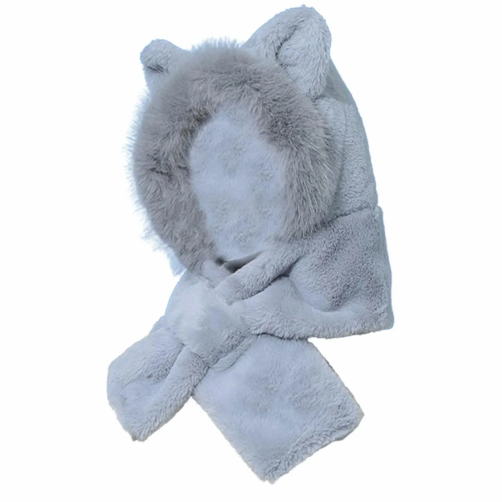 Шапка-шарф с капюшоном Зимняя, фото №1