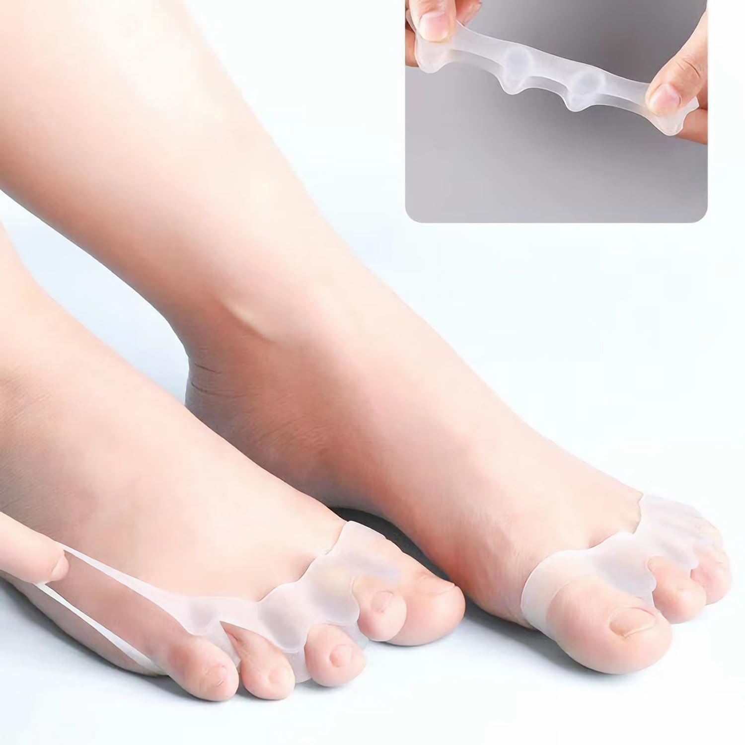 Коректор Hallux Valgus Білий, 2 шт., фото №5 Коректор Hallux Valgus Білий, 2 шт., фото №5