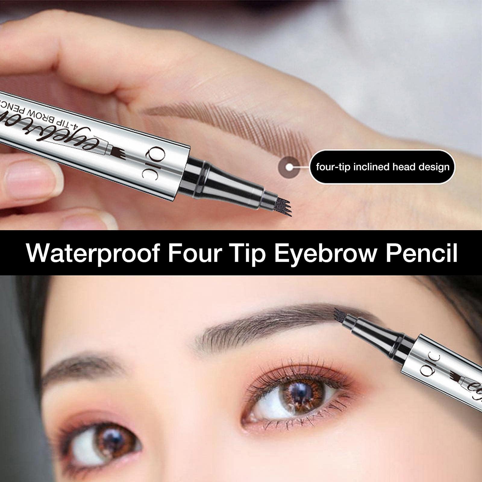 Карандаш для бровей Aibyks Waterproof Four Tip, фото №2
