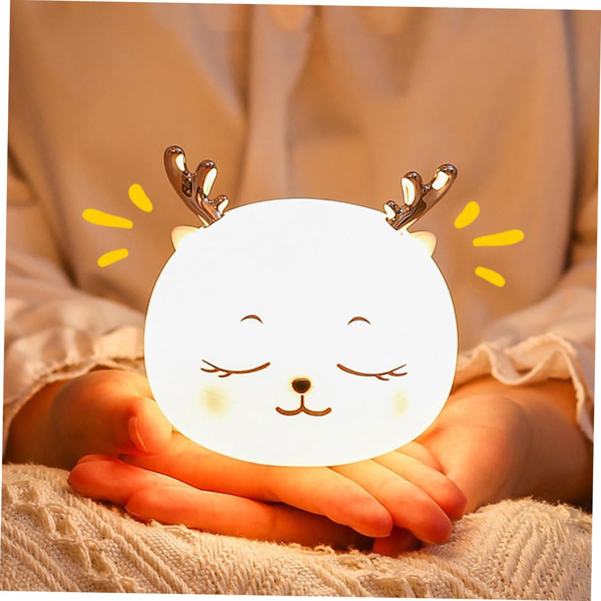 Нічник Toyandona Little Milk Deer Білий, фото №6
