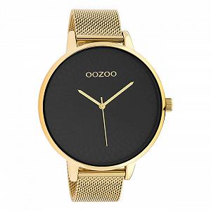 Женские часы Oozoo с миланским браслетом из нержавеющей стали и циферблатом «Мандала» - Фото 1