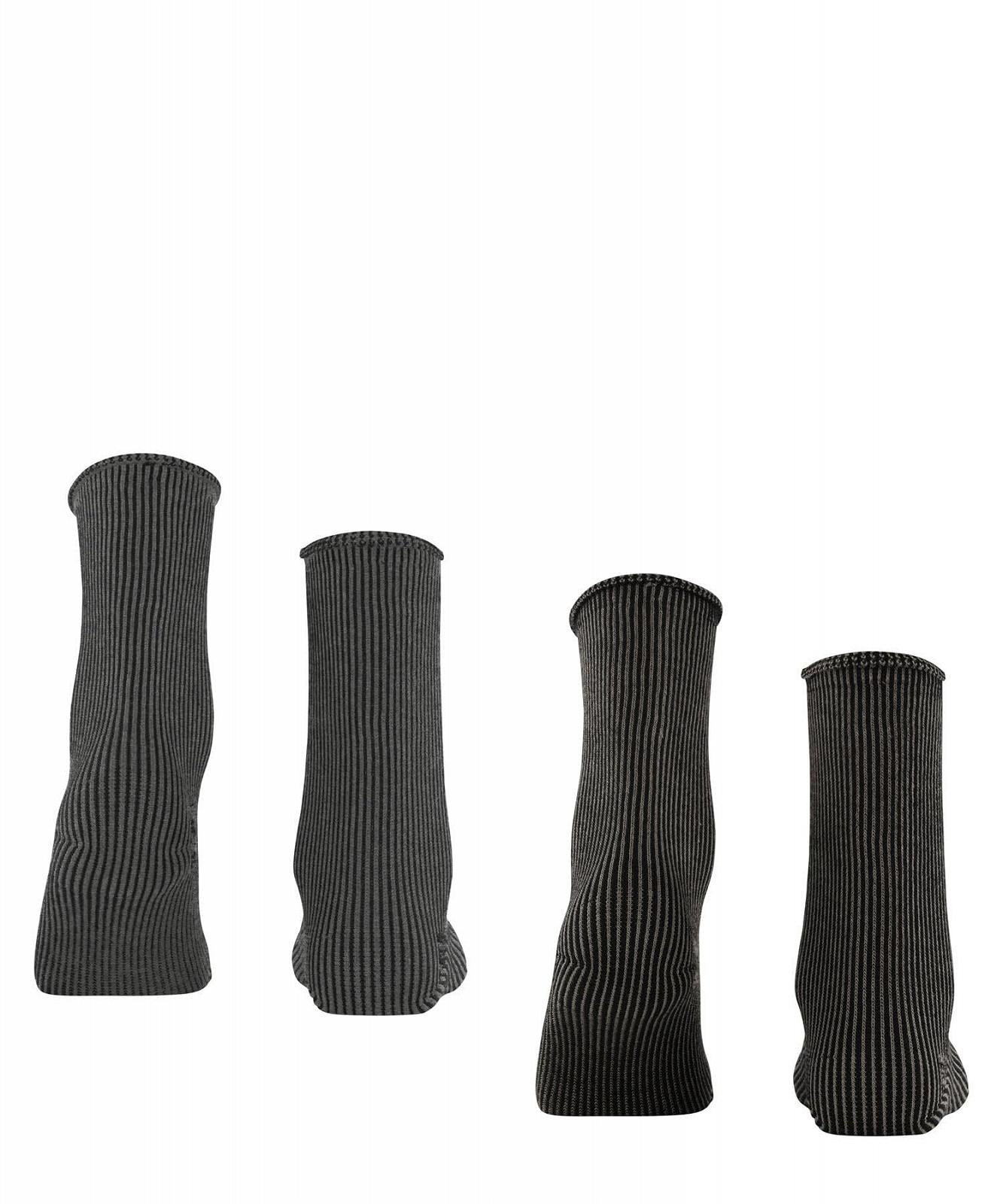 Носки ESPRIT Vertical Stripe Женские Дышащие из органического хлопка Узорные 2 пары, фото №2