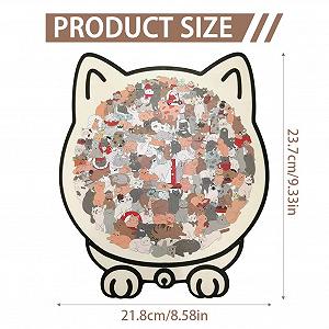 Дерев'яні пазли Morandi Кіт 135 деталей, фігурні synthetic.ua - Фото 1