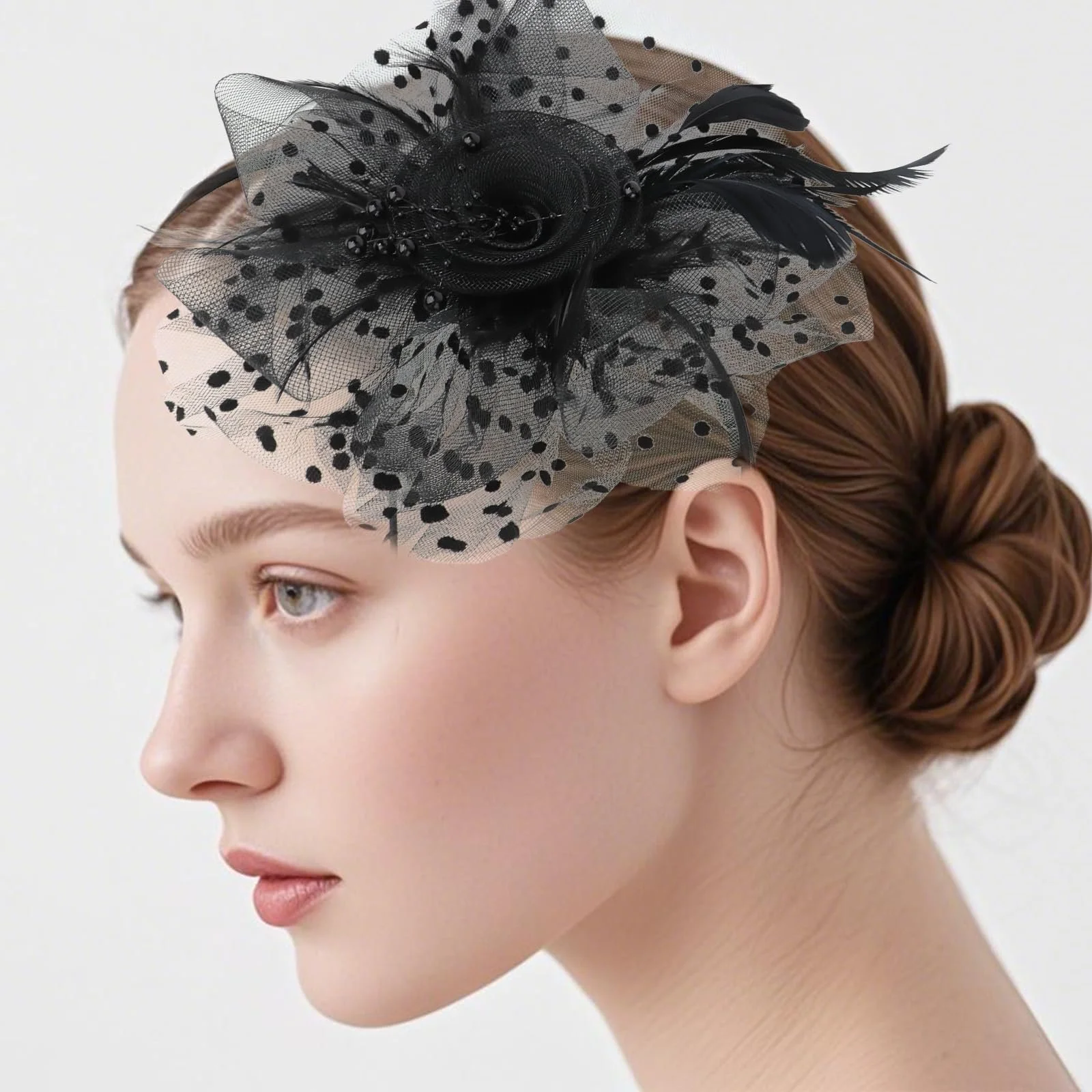 Обруч Перья и Цветы, фото №4