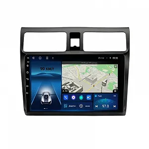 Штатная автомагнитола Hodozzy для Suzuki Swift 2003-2010 / 10.1" / Сенсорная / 1/16Гб / Android 11 / Apple CarPlay / Android Auto / Bluetooth / WI-FI / GPS / USB - Фото 1