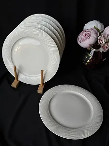 Тарілка порцеляна діаметр 23 см synthetic.ua - Фото 1