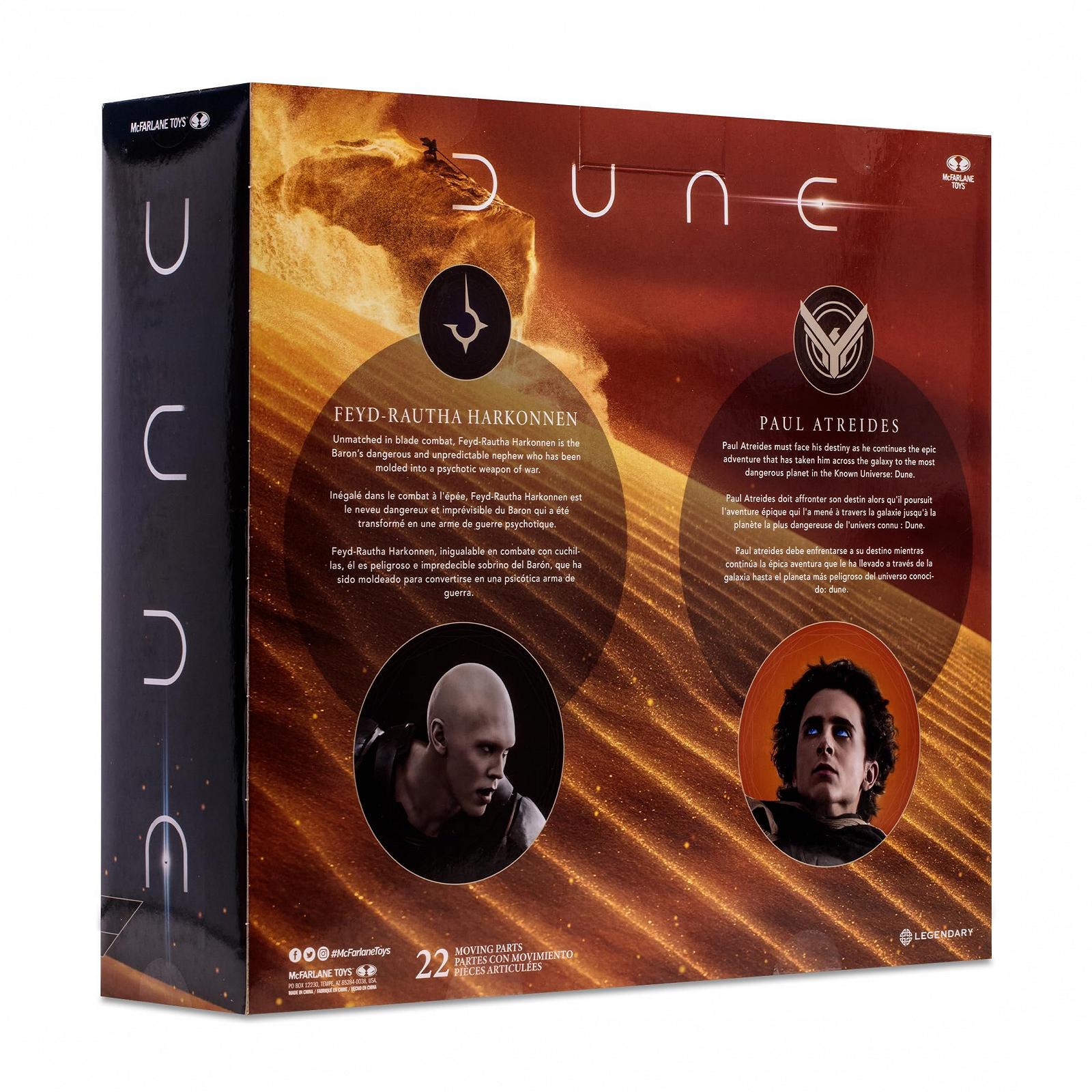 Фігурки McFarlane Dune: Part 2 Пол Атрід та Фейд-Раута Гарконнен, 18 см, комплект 2 шт., фото №16